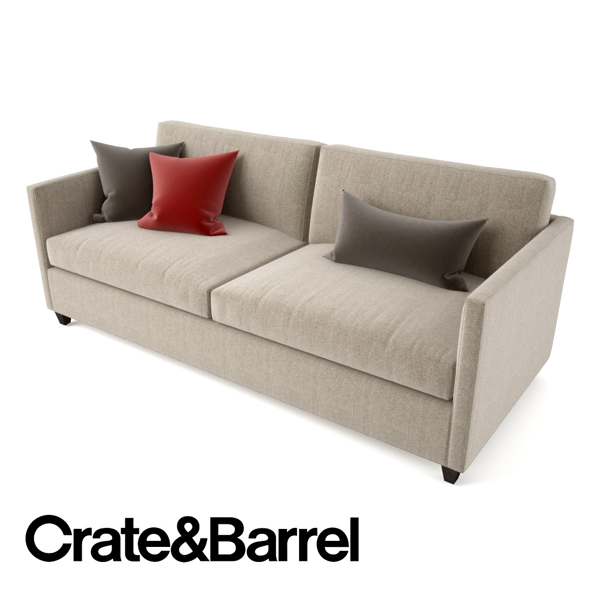 Crate And Barrel Dryden Sofa Baci Living Room